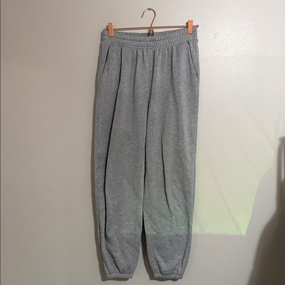 SHEIN Light Gray Jogger Pants